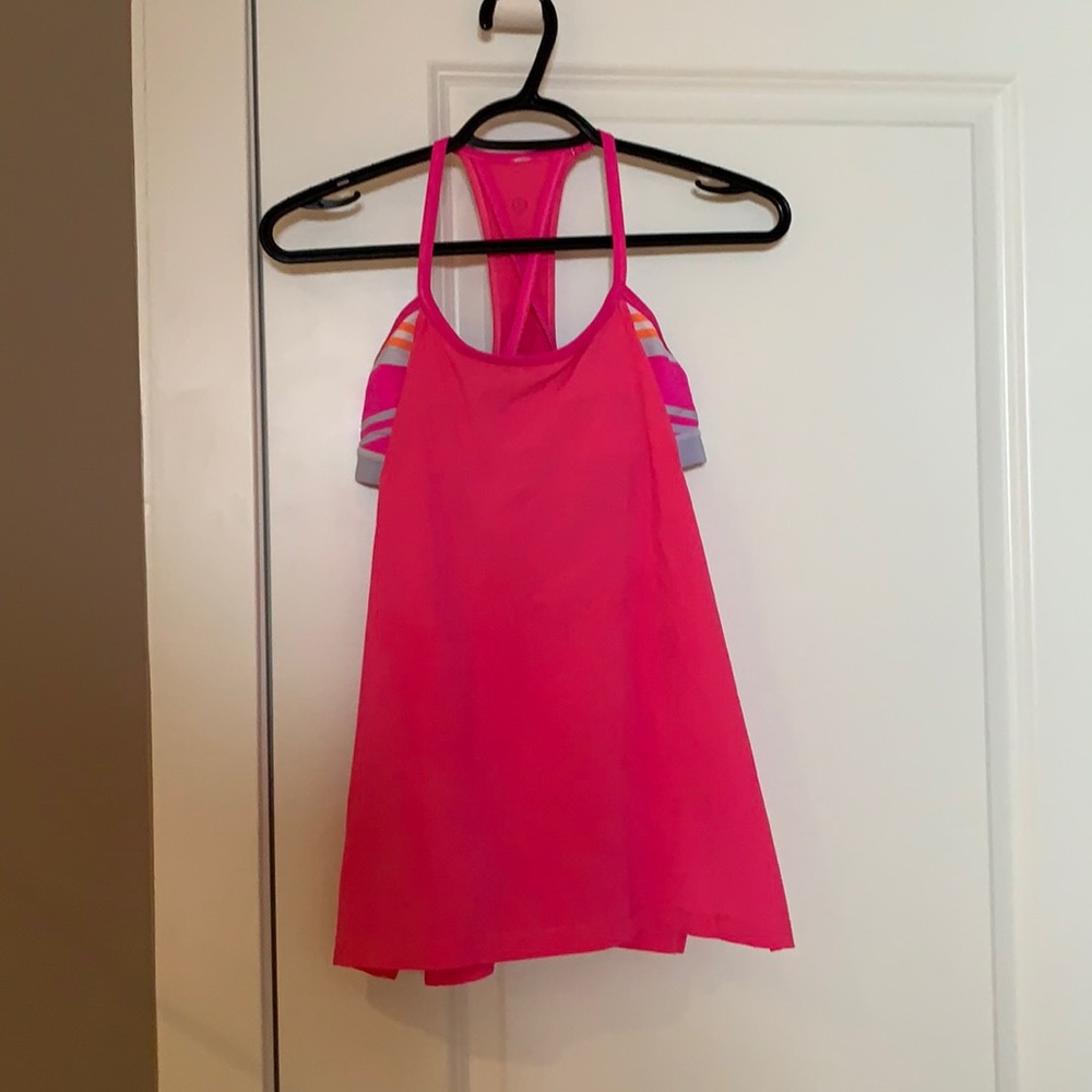 Lululemon Neon Pink Tank